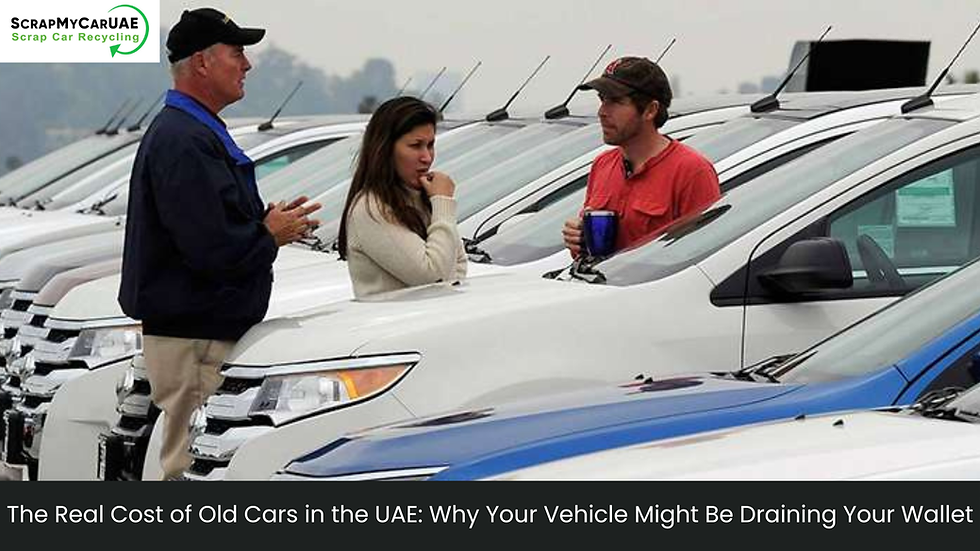 real cost of old cars in UAE