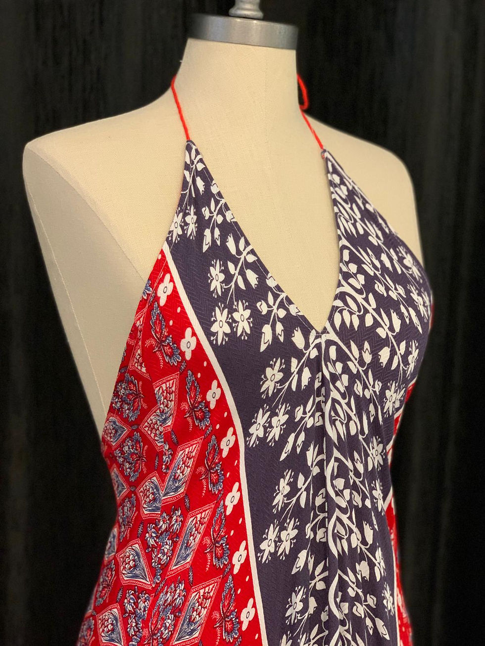 Thumbnail: Red Floral Dress