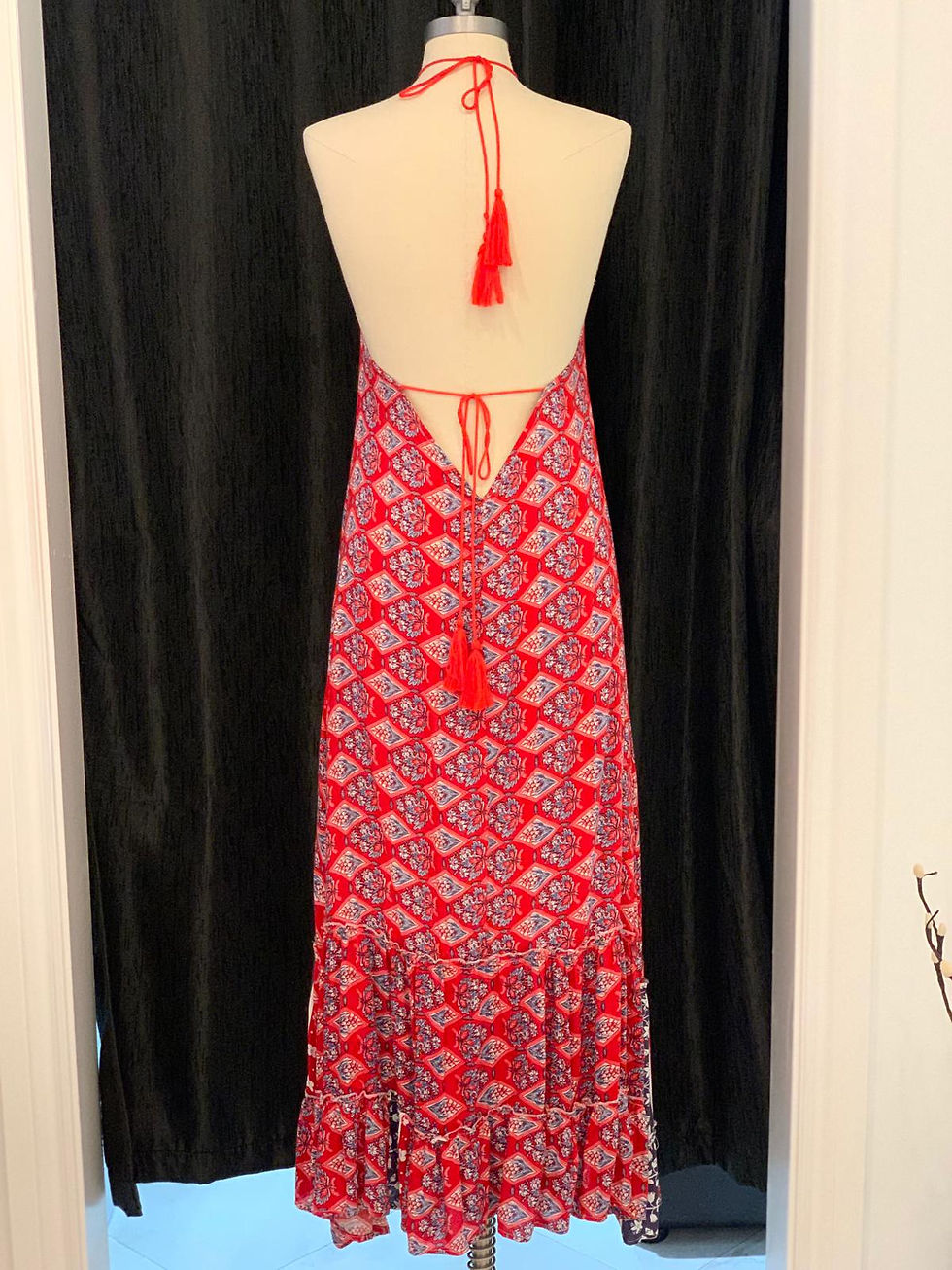 Thumbnail: Red Floral Dress