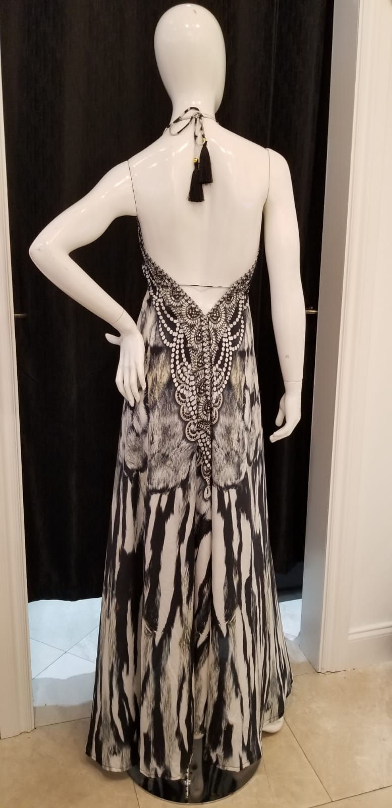 Thumbnail: Zebra Queen Maxi Dress