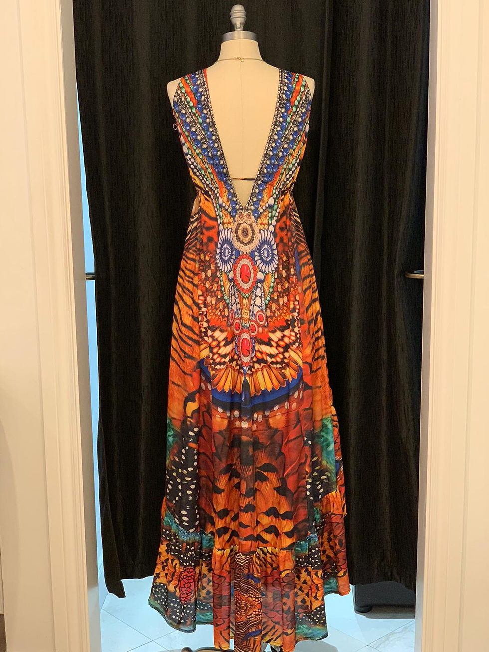 Thumbnail: Animal Print Hi-Low Dress
