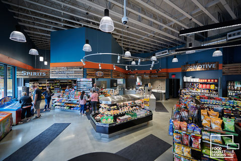 Interior photo of The Marketplace at Echo Falls , a convenience store and gas station located in Snohomish, Washington.