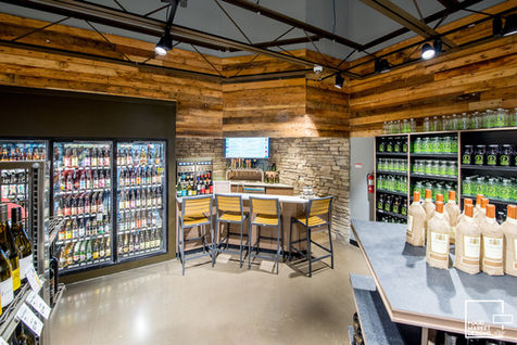 Interior photo of My Fresh Basket, a grocery store located in Spokane, Washington.