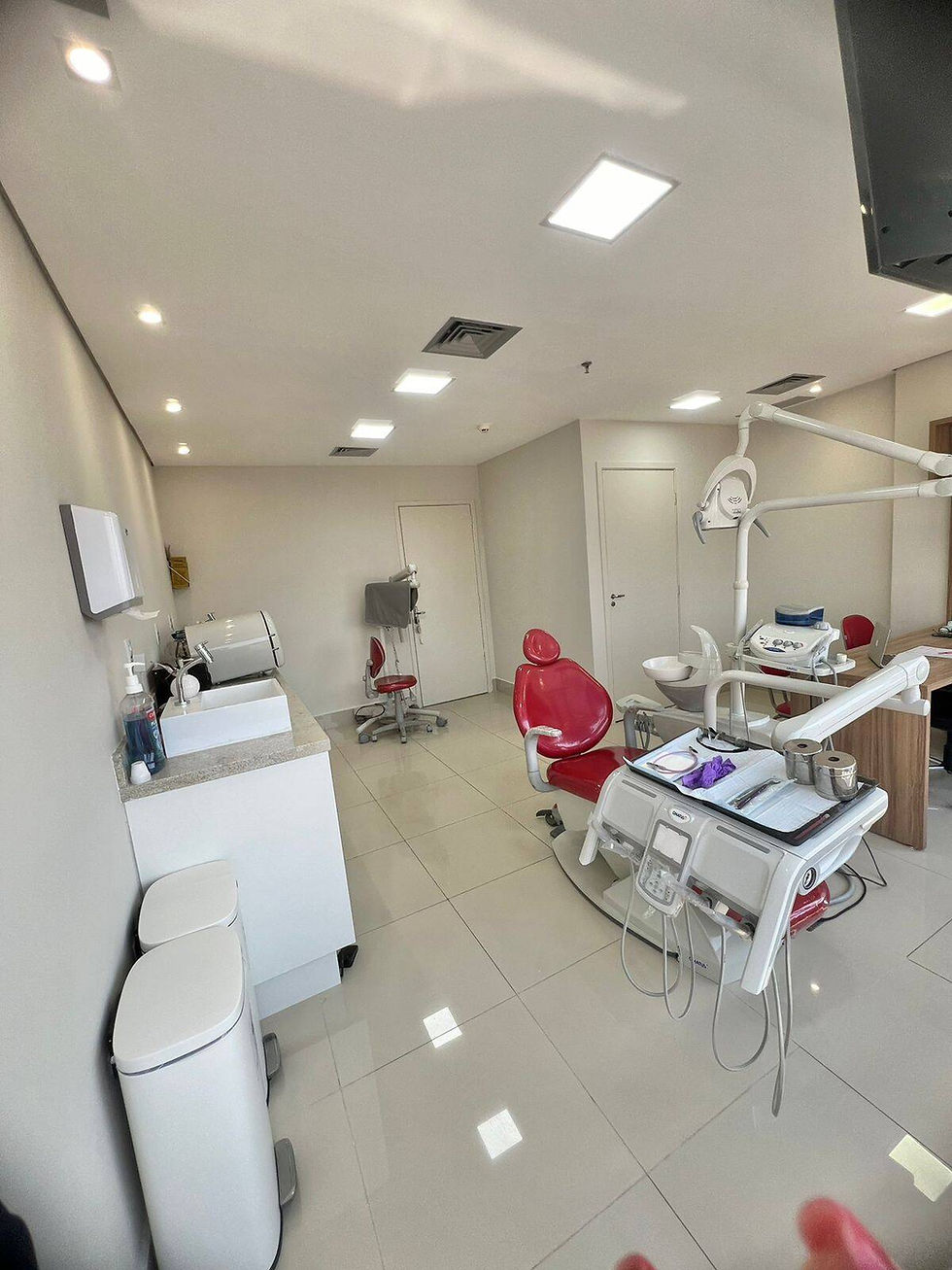 Interior do consultório Gisele Guerra.