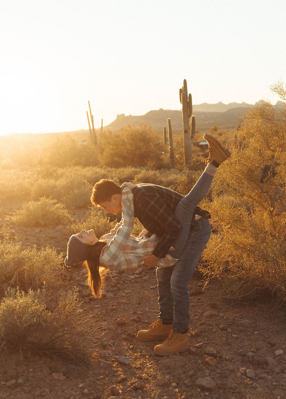 Zandra + Micah || Destination Arizona Engagement Photos