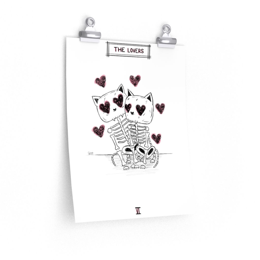 The Lovers Tarot Poster