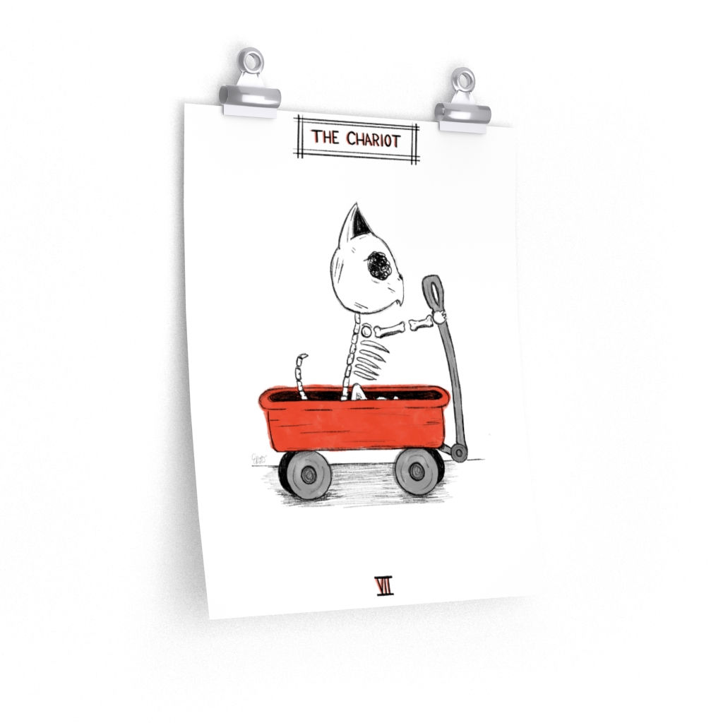 The Chariot Tarot Poster