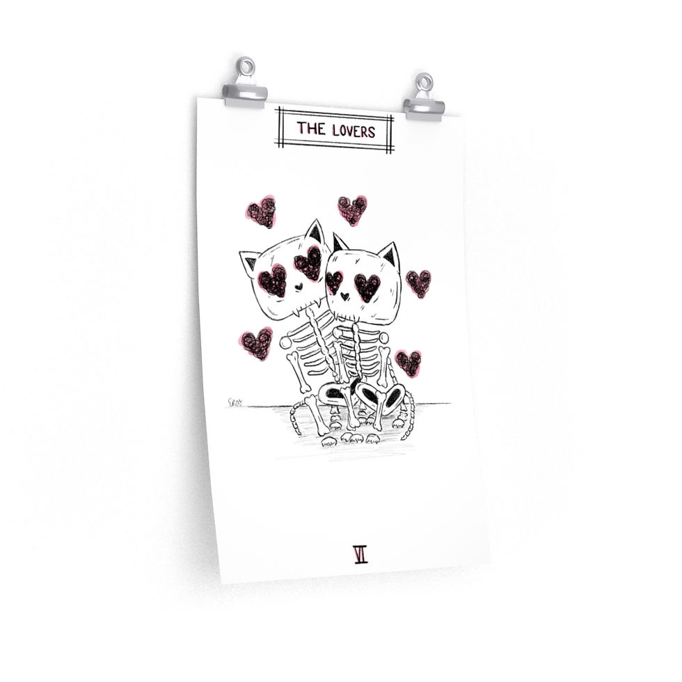 Thumbnail: The Lovers Tarot Poster
