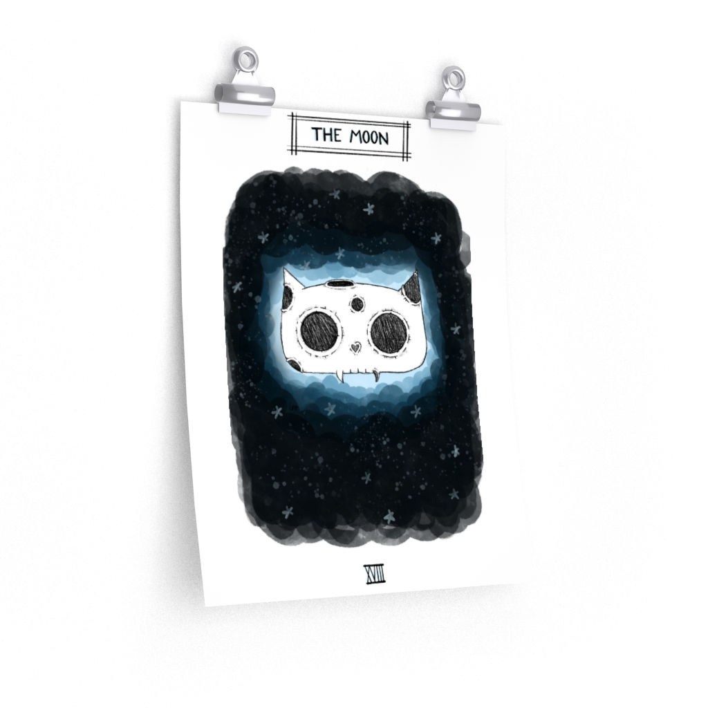 The Moon Tarot Poster