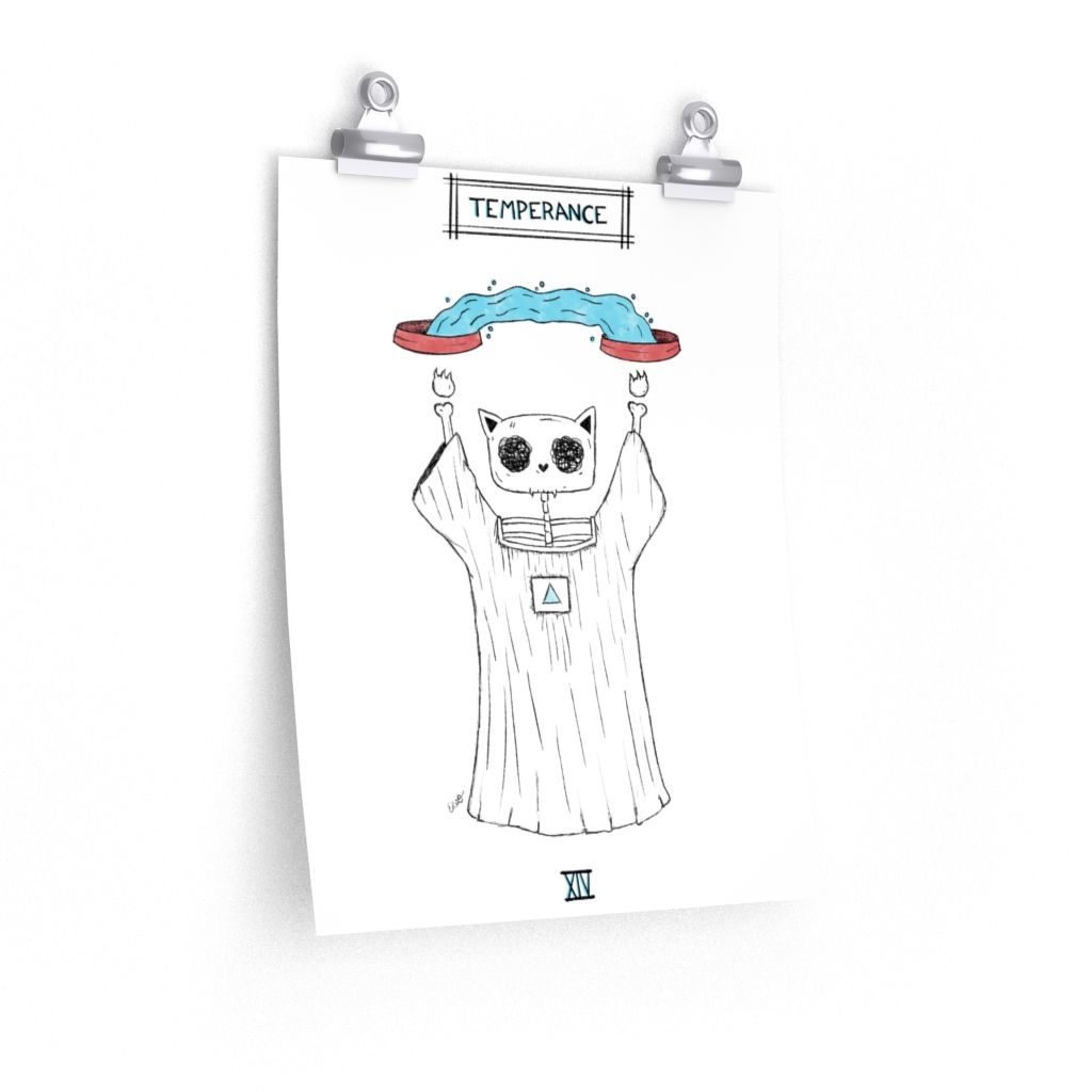 Temperance Tarot Poster