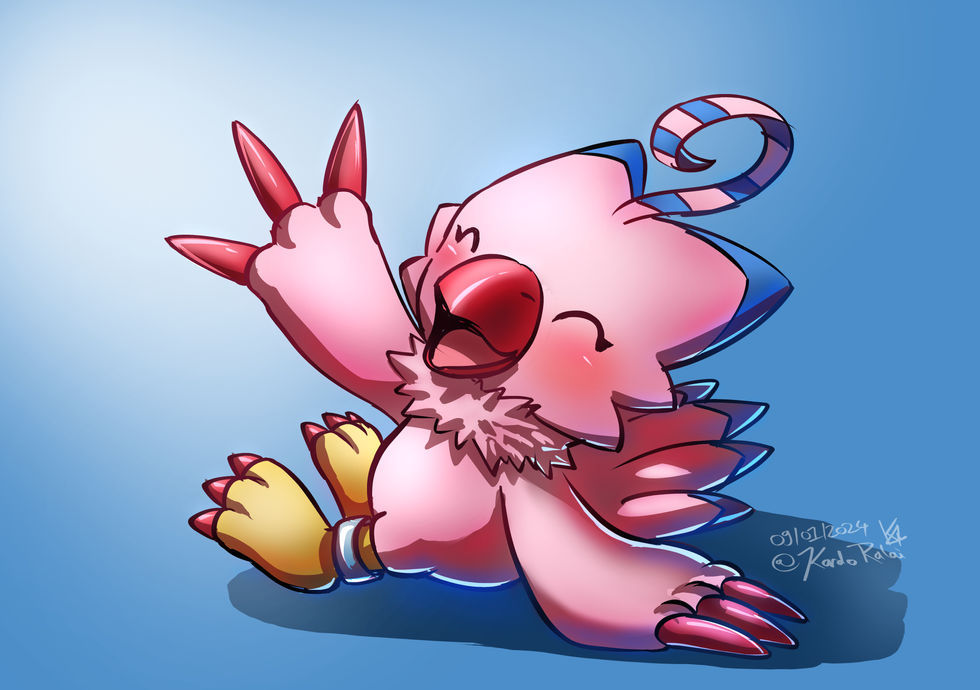 Biyomon fanart