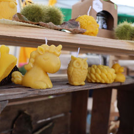 candele a base di cera d'api Abeio d'Or