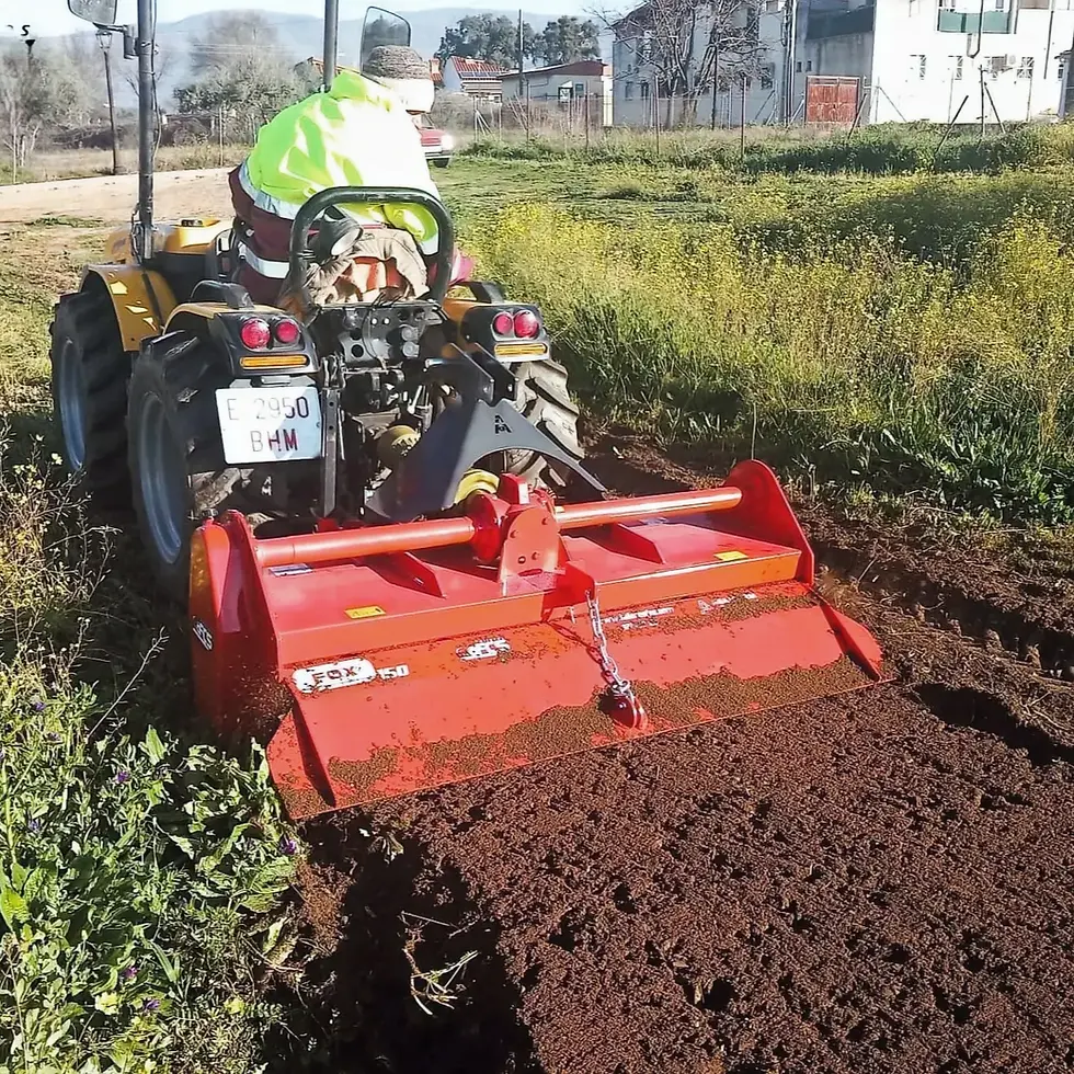 rotocultivadores para tractores agrifarm de talleres FCS en talavera