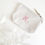 Miniature : Mini pochette en coton | Initiale