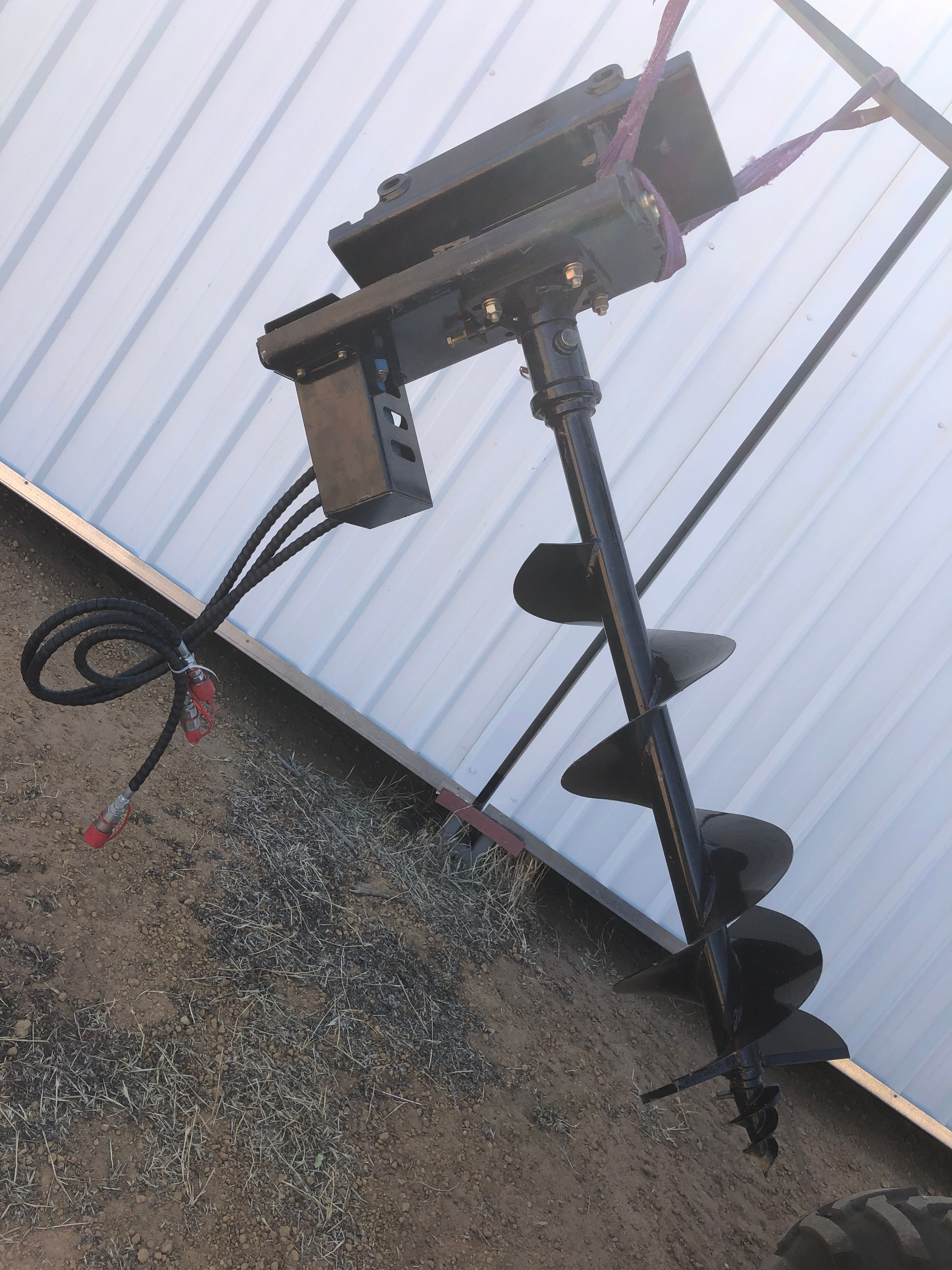 Post Hole Digger for Mini Skid Steer