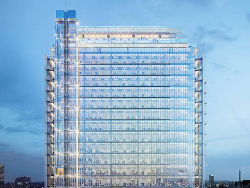 Topping out in Paddington