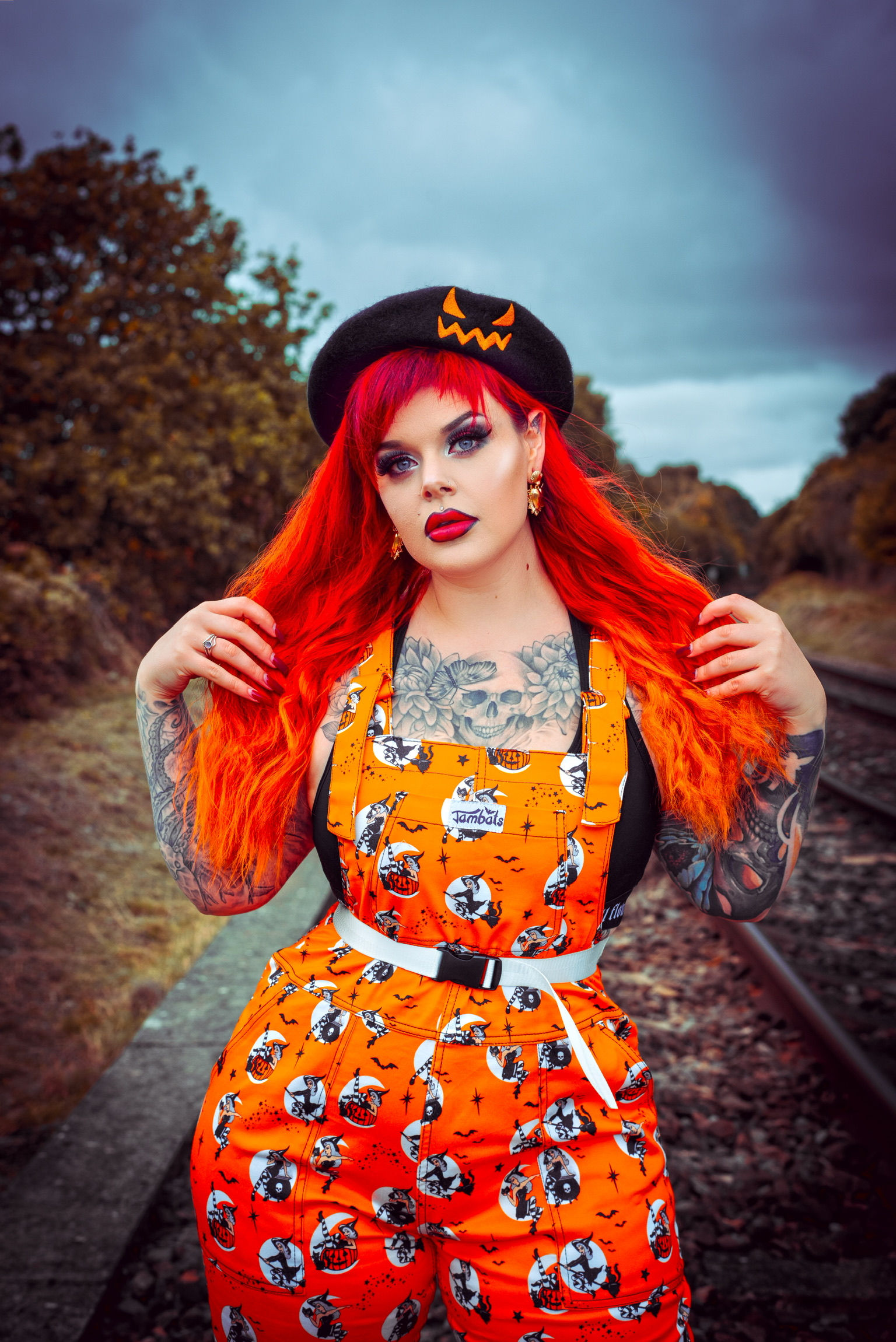 PUMPKIN BERET