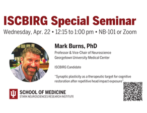 Dr. Mark Burns Visits Stark as ISCBIRG Center Director Candidate