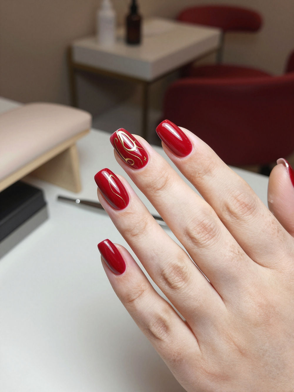 Manicure at City Nails Reno, nV 89521