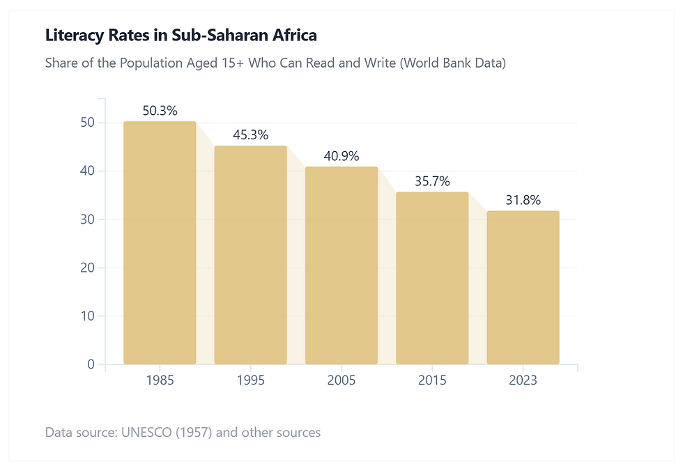 đSub-Saharan Africaâs Uneven Journey in a Reading World