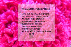 The Light? Perception?