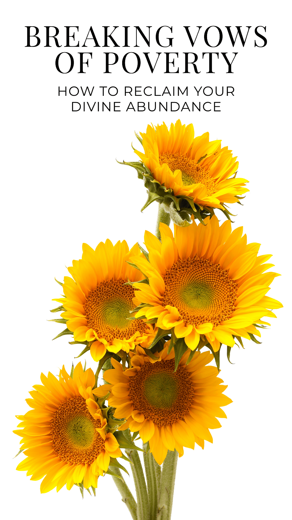 Breaking Old Vows of Poverty