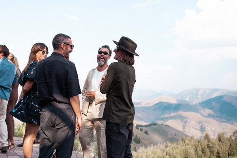 Wedding in Sun Valley mountains, Idaho