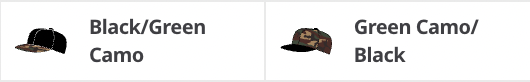 Thumbnail: Monkey Face Two Tone Camo Cap