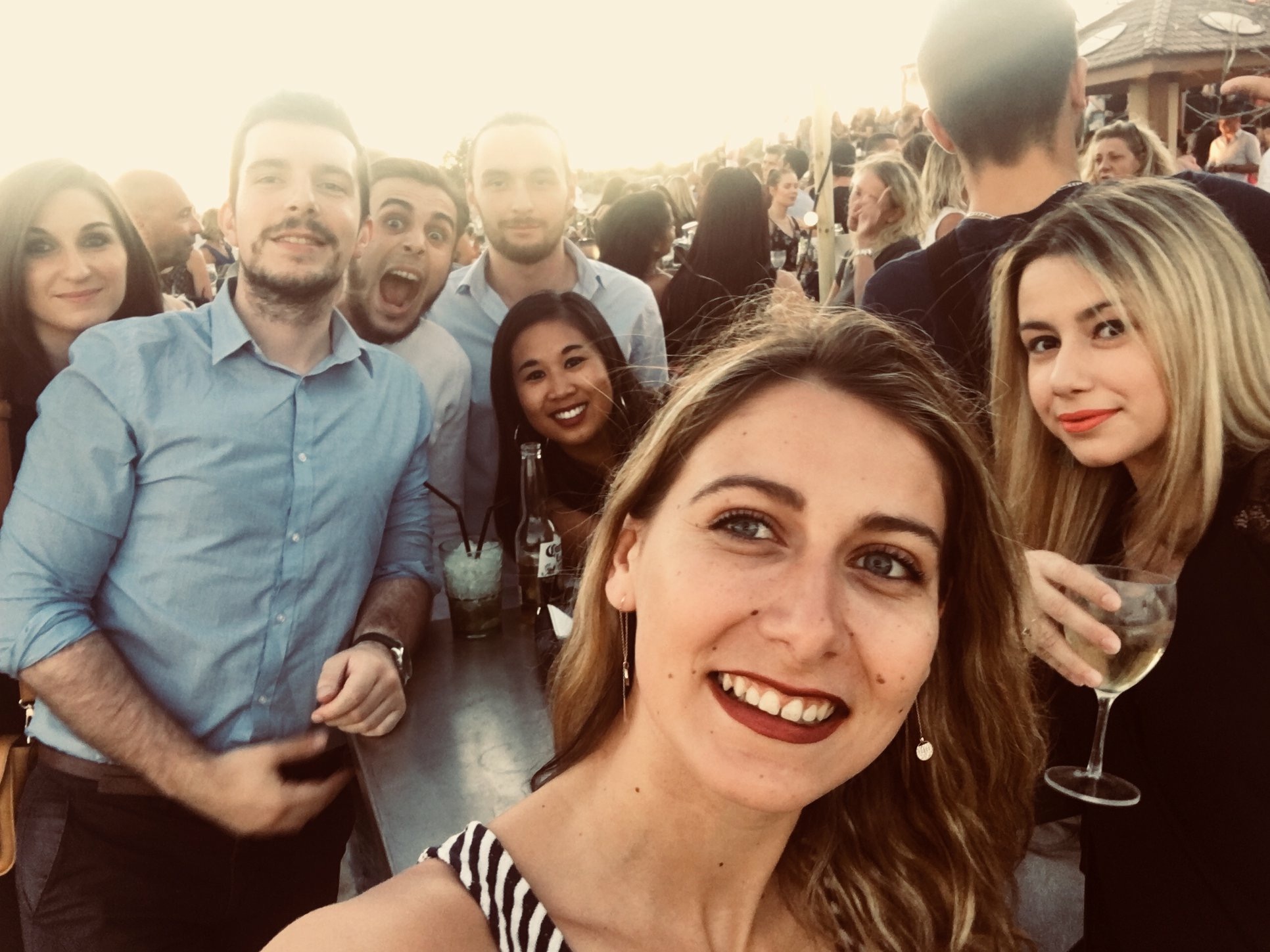 Soirée de fin d'année en Paillote