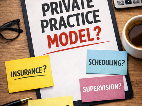 How to decide on a private practice set up 