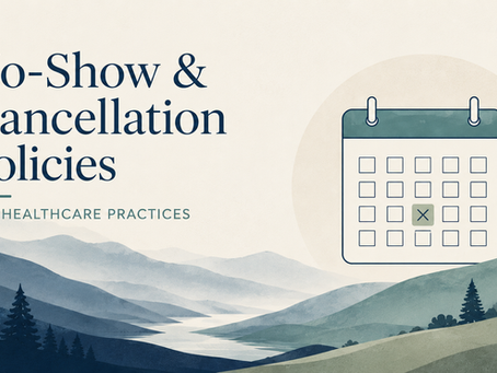 No-Show & Cancellation Policies for Healthcare Practices