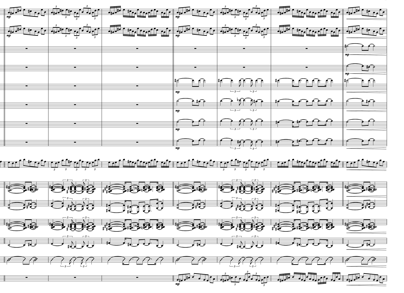 Bird Nest (For Jazz Big Band) - Warit Tonnam (Score, Parts, Audio)