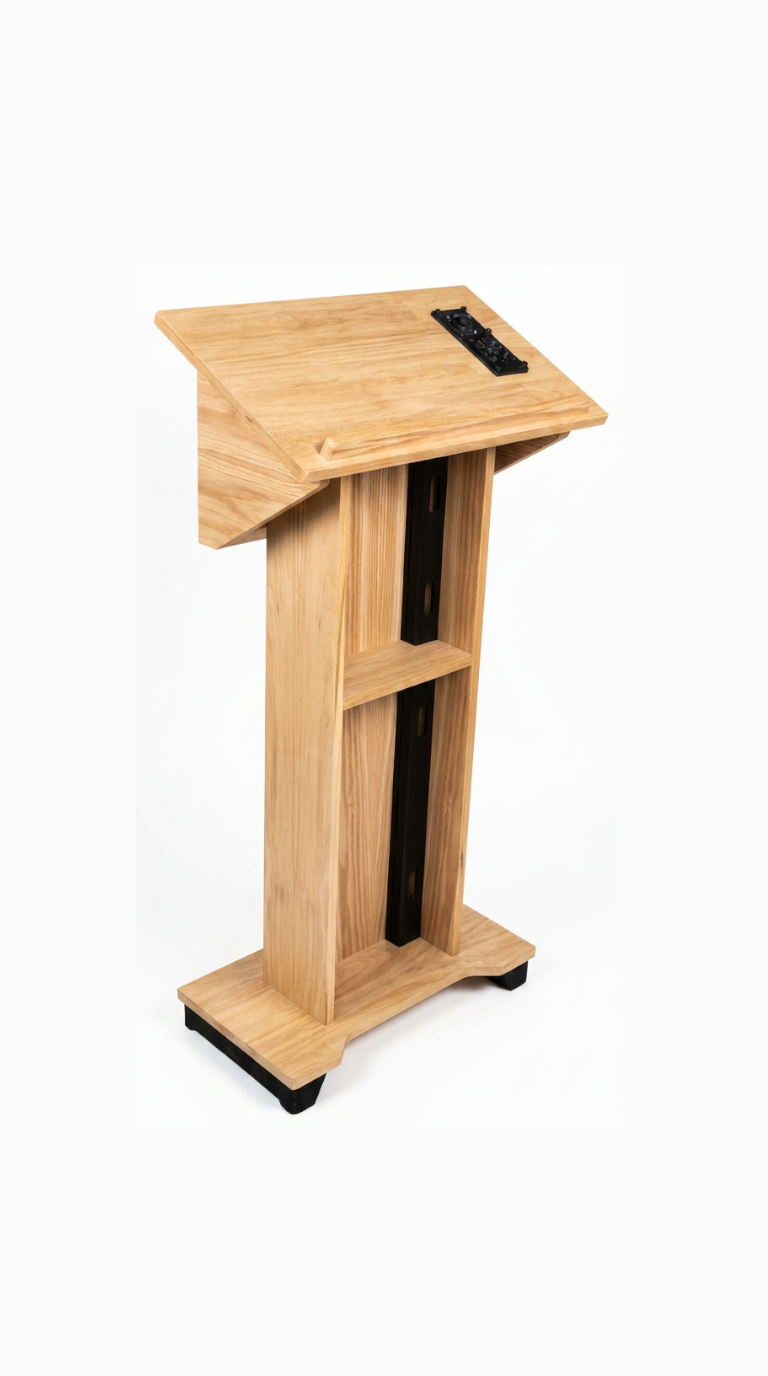 Thumbnail: Trinity-AV Oak Lectern