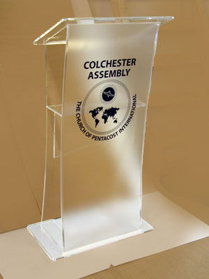 Thumbnail: Academy Frosted Lectern