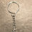 Miniaturbild: Schlüsselring mit Kette und Karabinerverschluss