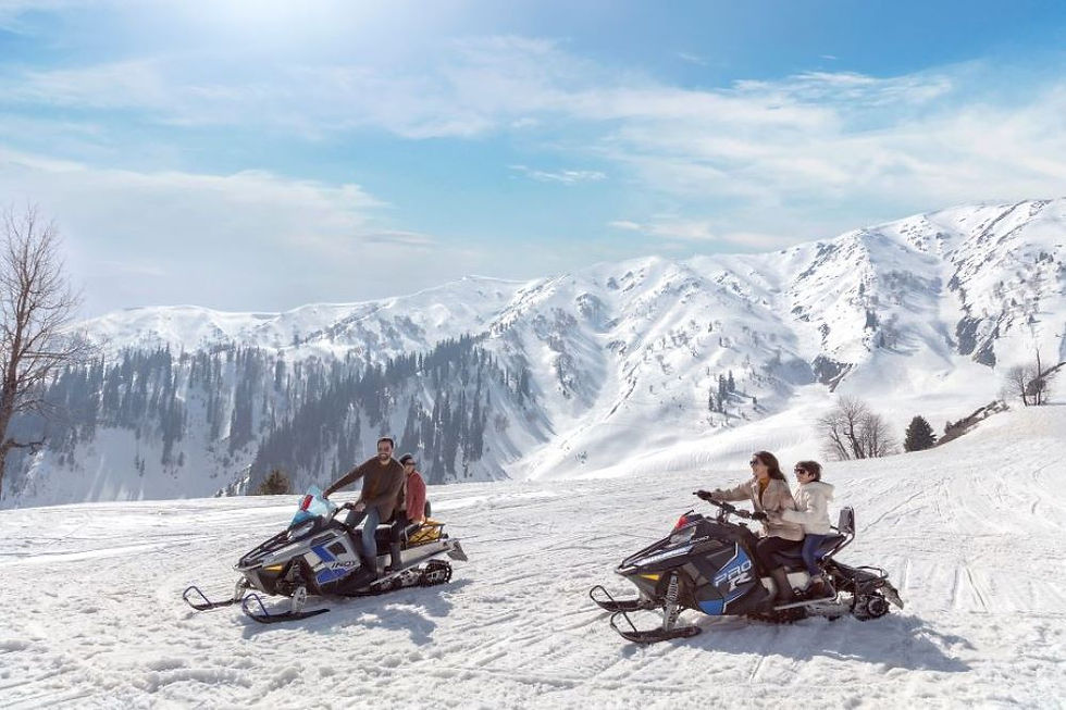 Snow Festivals and Winter Sports Competitions in Kashmir