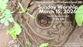 March 15, 2026 Online Resources for Worship