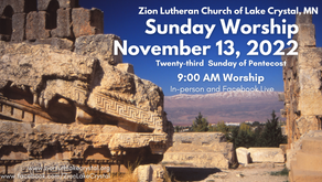 November 13, 2022 Online Resources for Service