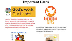 September 2026 Newsletter