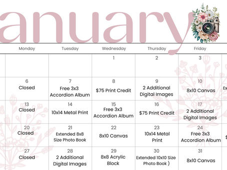 Unlock Exclusive Gifts with Our Limited-Time Photography Sessions!