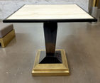 cocktail table, side table, luxury table, bespoke table, high end metalwork