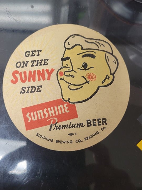 Sunshine Premium Beer Coaster