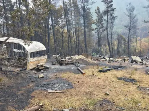 La lluvia trajo alivio en Chubut, pero el fuego sigue activo