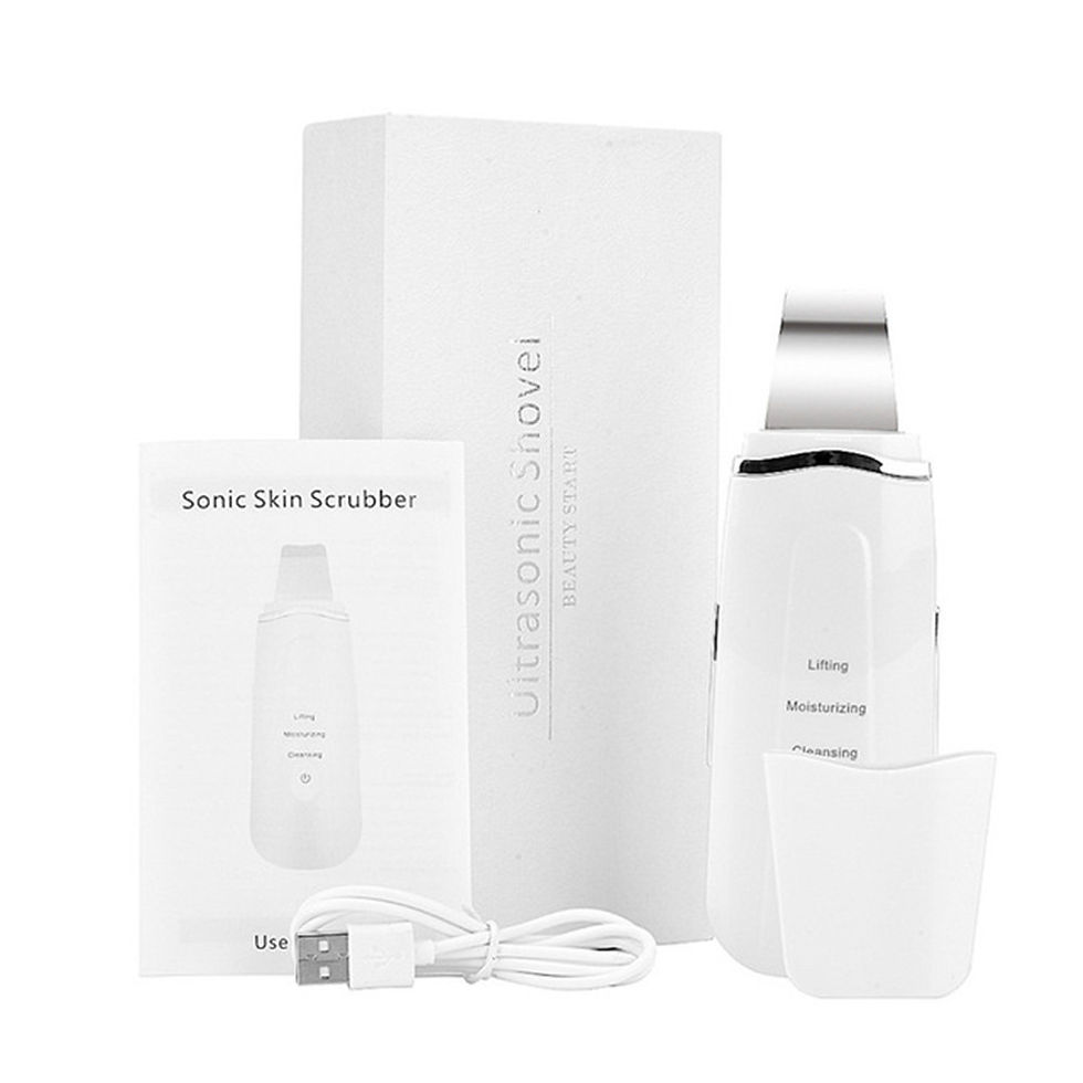 Miniatura: Ultrasonic Facial Cleanser with Pore Vacuum Device