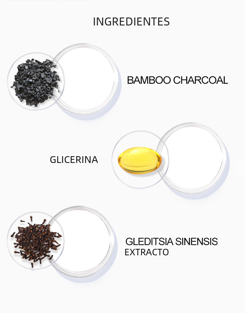 Miniatura: PURC Bamboo Charcoal Shampoo Bar for Nourishing Shine