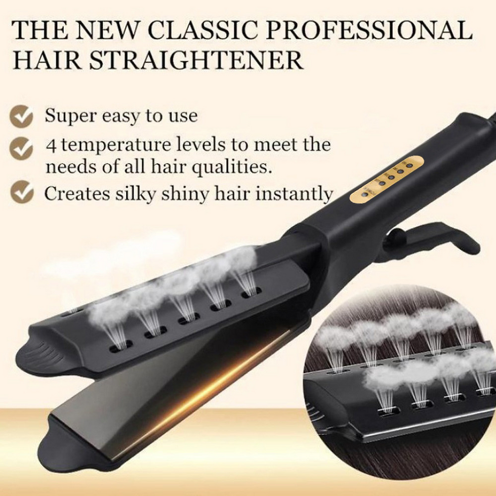 Miniatura: Ceramic Ionic Flat Iron with 4 Temperature Settings