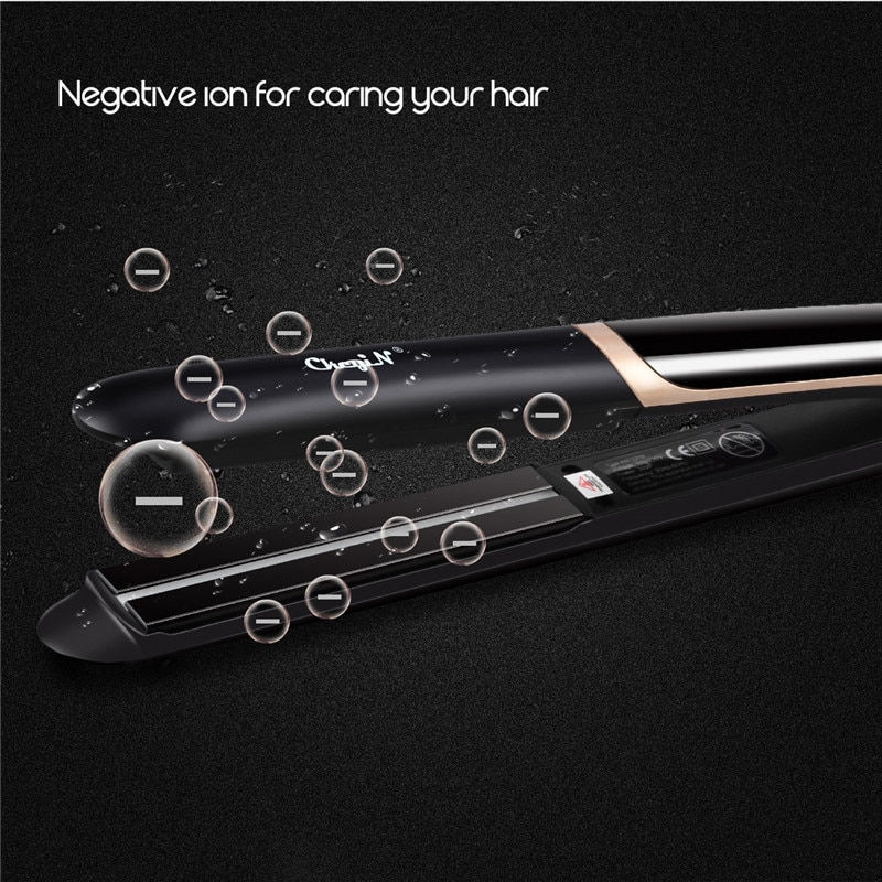 Miniatura: KM-2219 Infrared Hair Straightener and Curler