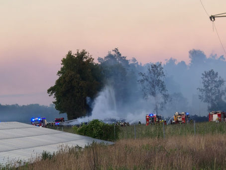 Brand Holzhaufen