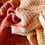 Thumbnail: Hand woven basket weave ombre scarf