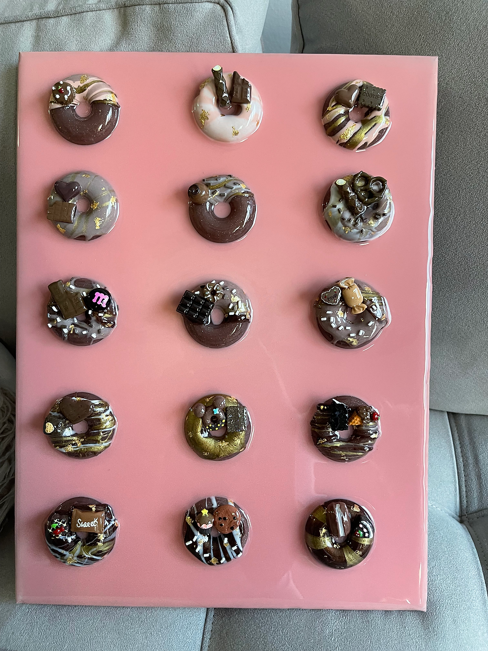 Thumbnail: "dOnUtCaLlMeCrAzY" Medium/Mini Donut piece.